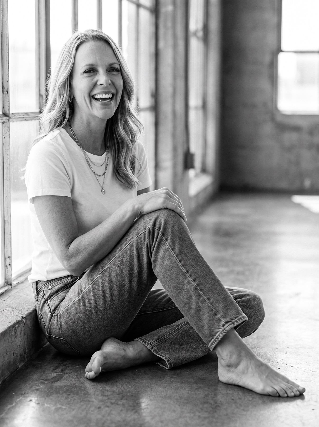Heather Franks outside of P31 Studio